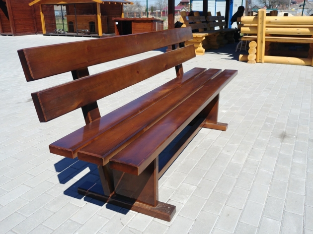 Garden Bench of Wood`s Solid