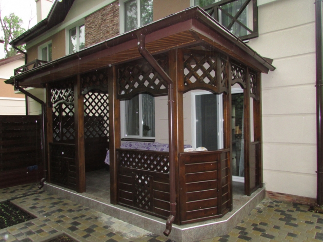 Терраса из дерева (6575)