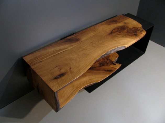 TV Console of Walnut