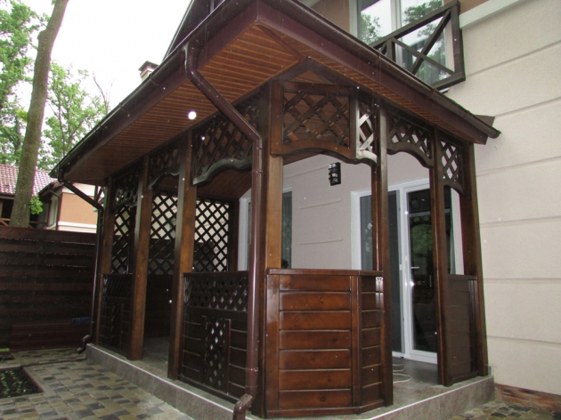 Терраса из дерева (6575)