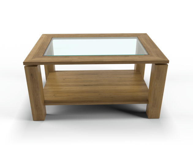 Кофейный столик Quad glass
