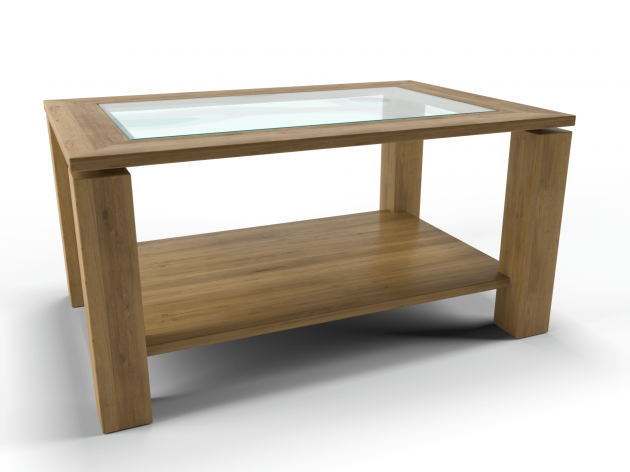 Кофейный столик Quad glass