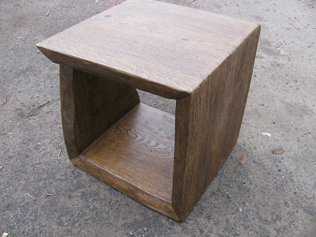 Bedside Table of Oak`s Solid
