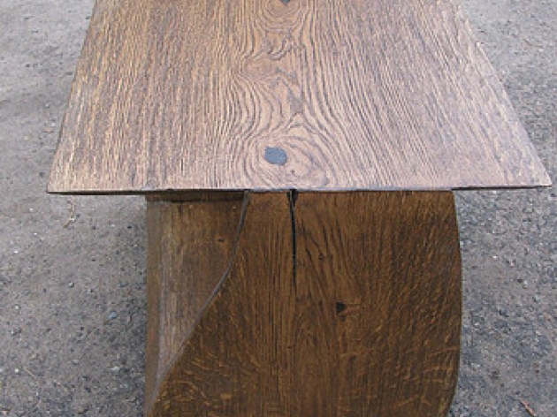 Bedside Table of Oak`s Solid
