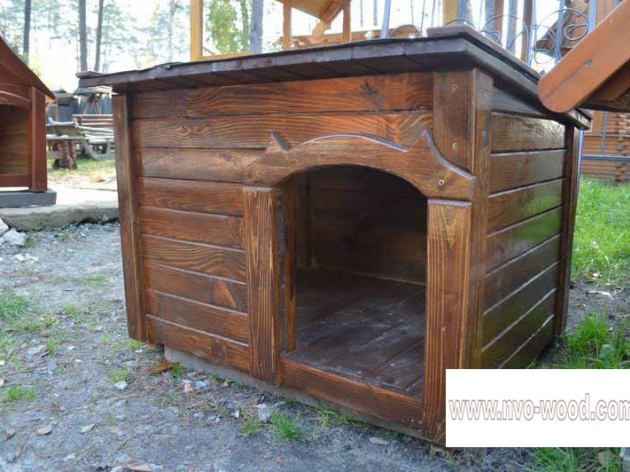 Insulated Kennel of Wood (0165)