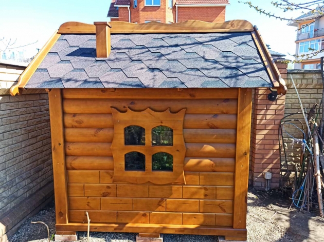 Детский домик из дерева (0136)