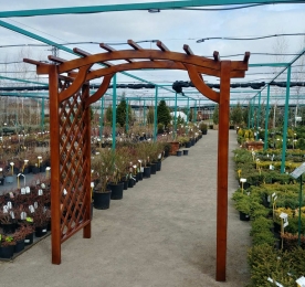 Арка из дерева