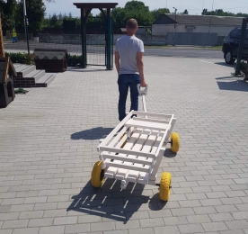 Телега садовая