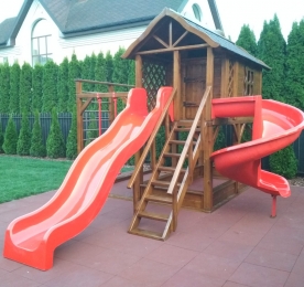 Children's Playground of Wood (010)
