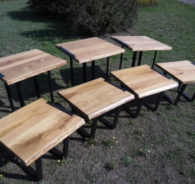 Tables of Oak`s Solid 012
