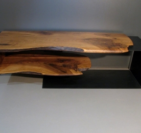 TV Console of Walnut