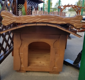 Middle Kennel With Bone (color - tick)