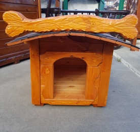 Middle Kennel With Bone (Yellow)