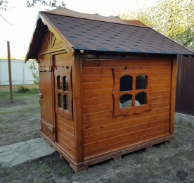 Детский домик из дерева (0137)