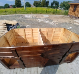 Будка односкатная (0009)