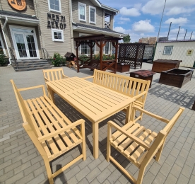 LIGHT PINE GARDEN FURNITURE