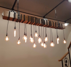 "TIMBER" CHANDELIER