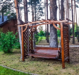 Качели из дерева (0020)