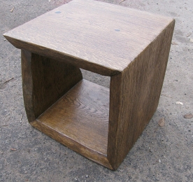 Bedside Table of Oak`s Solid