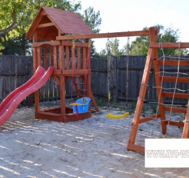 Children's Playground of Wood