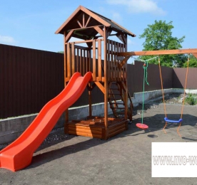 Children's Playground of Wood (003)