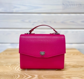 Кожаная сумка Fuchsia (004)