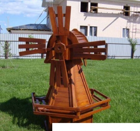 DECORATION FOR GARDEN DUTCH MILL (0121)