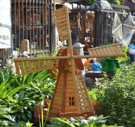 Decoration for Garden Dutch Mill (0122)
