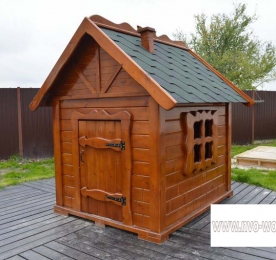 Детский домик из дерева (0137)