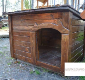 Insulated Kennel of Wood (0165)