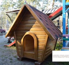 Insulated Kennel of Wood (0167)