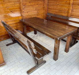 Set of garden furniture (dark)