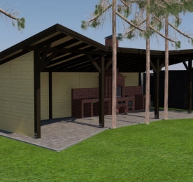 AWNING OVER BARBECUE (010)