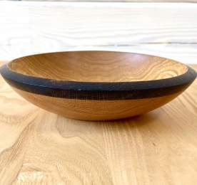 Toned plate of natural wood (W 012)