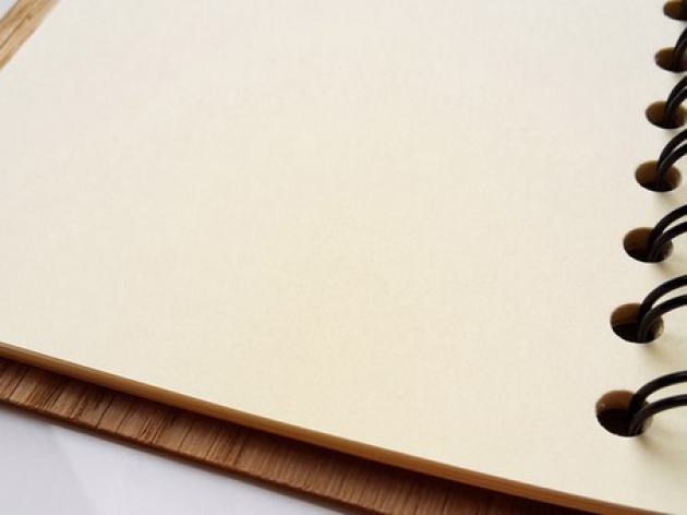 WOODEN NOTE BOOK OF A6 FORMAT